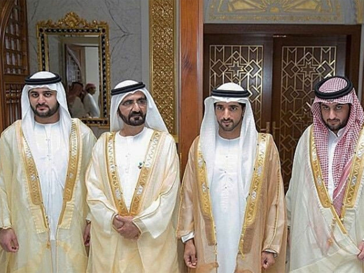 Shaikh Hamdan, Maktoum and Ahmad get married in Dubai
