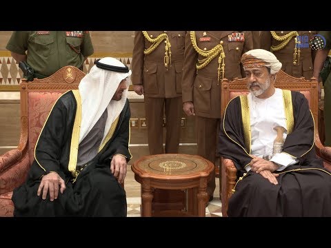 Why did Sultan Haitham of Oman refuse to shake hands with Sheikh Mohamed Bin Zayed?