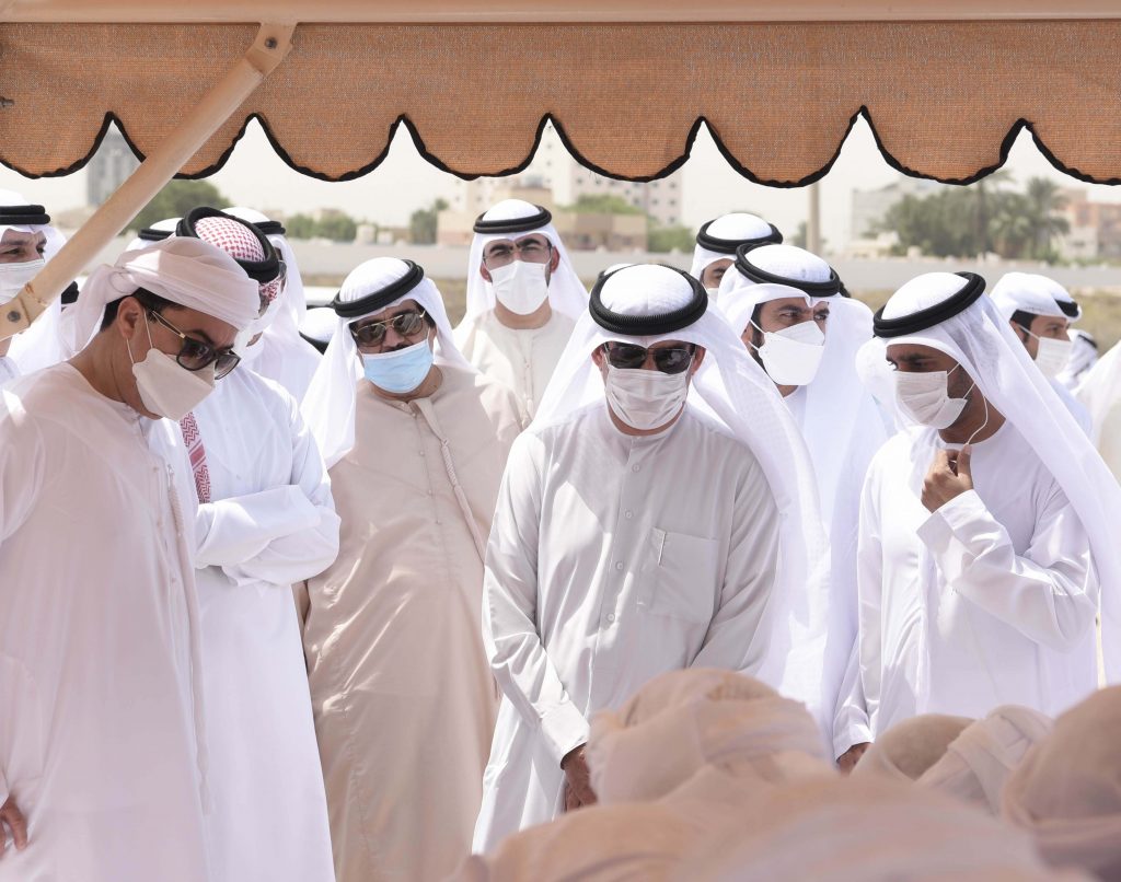 UAQ, RAK Rulers perform funeral prayers for Sheikha Shamsa bint Majid